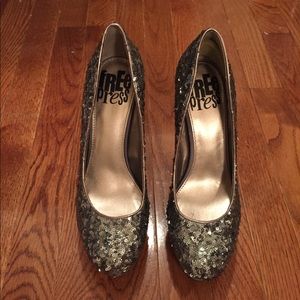 Sequin Stiletto Pumps